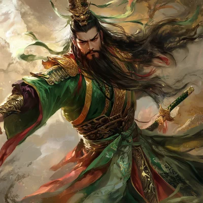 Guan Yu Character Design