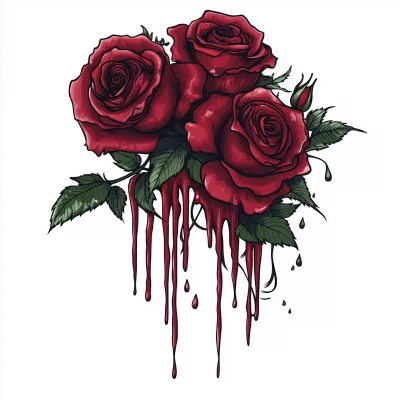 Dripping Roses