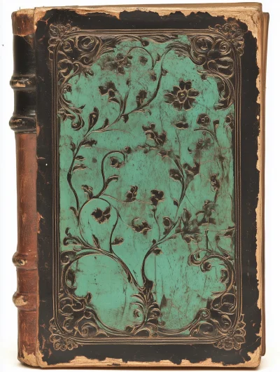 Antique Book Cover