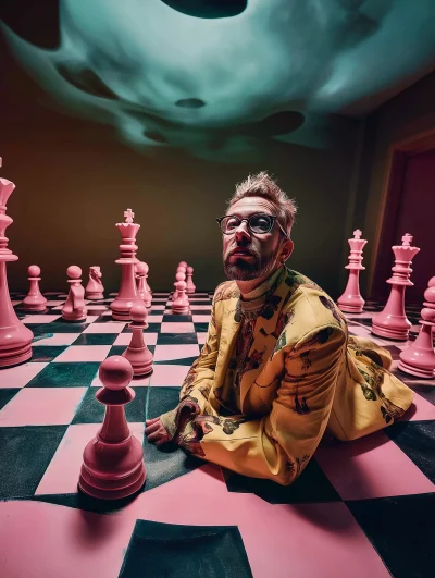 Surreal Chess Portrait