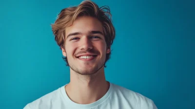 Stylish Young Man Portrait