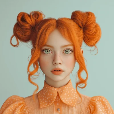 Girl with Orange Hair