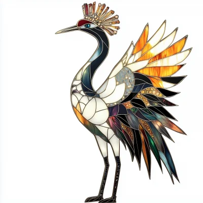 Majestic Emperor Crane