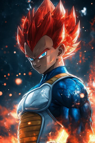 Vegeta in Combat Armor