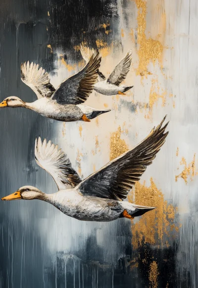 Flying Ducks