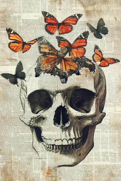 Butterflies from the Skull