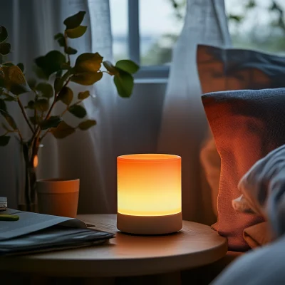 Cozy Bedside Lamp