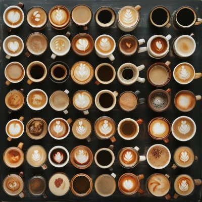 Variety of Coffees