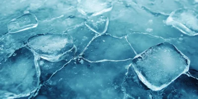 Frozen Ice Surface