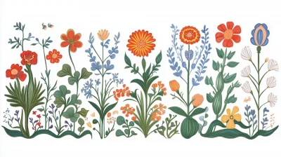 Floral Border Design