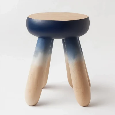 Modern Wood Stool