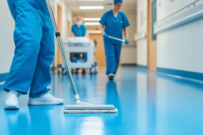 Hospital Cleaning Team