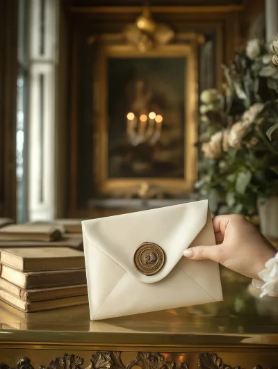 Wax Seal on Envelope