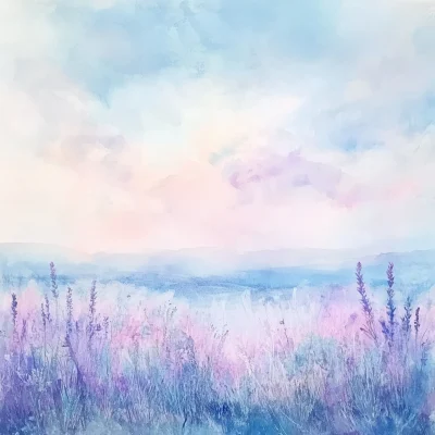 Dreamy Pastel Watercolor