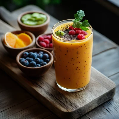 Bright Smoothie Setup