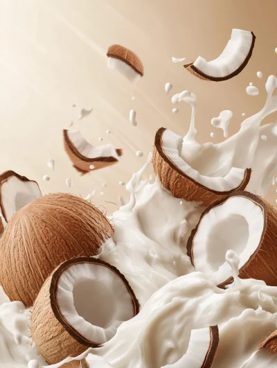 Modern Coconut Cream Ad