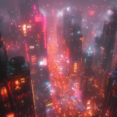 Cyberpunk Cityscape