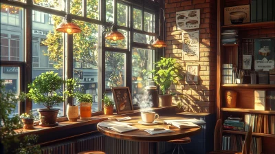 Cozy Café Corner