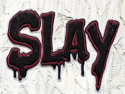 Slay Embroidered Patch