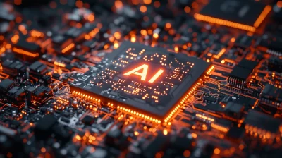 Futuristic AI Chip