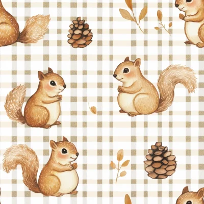 Cute Squirrel Pattern