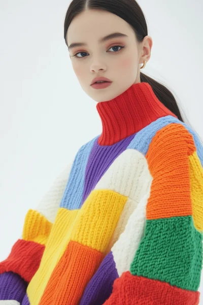 Minimalistic Knitted Sweater