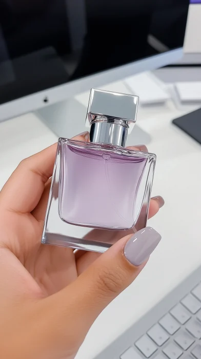 Elegant Perfume Bottle