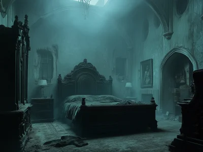 Gothic Victorian Bedroom