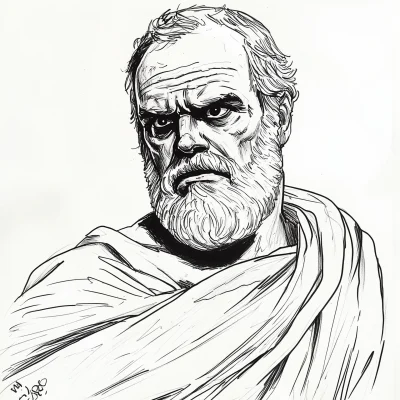 Sinister Ancient Greek General