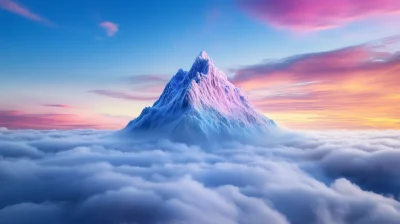 Floating Ice Mountain