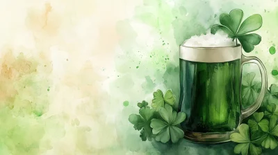 St. Patrick’s Day Watercolor