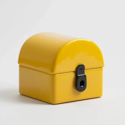 Modern Yellow Deposit Box