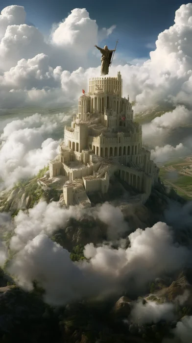 Nimrod on the Tower of Babel