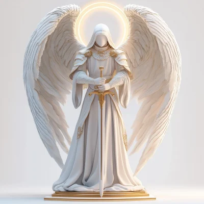 Majestic Angel in 3D