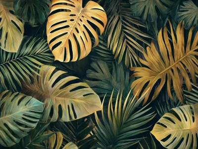 Tropical Jungle Leaves