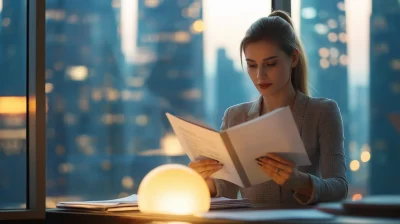 Businesswoman in Office