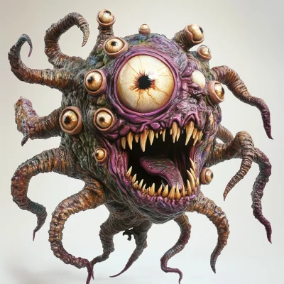 Handpainted Beholder