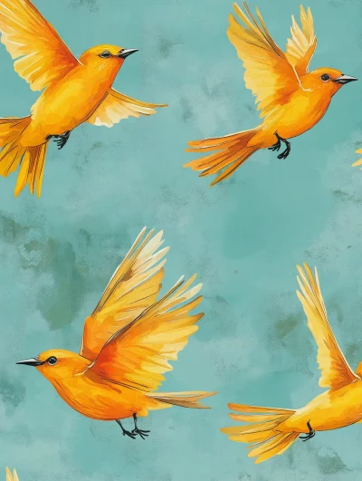 Flying Bird Pattern