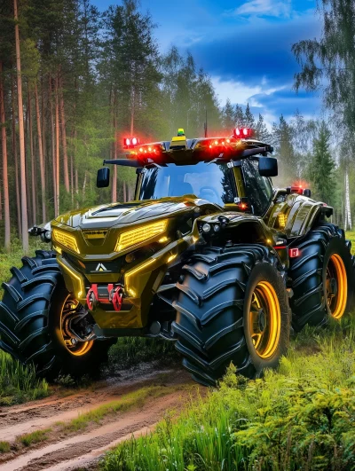 Wheeled Army Tractor XTZ 150 Racing Version