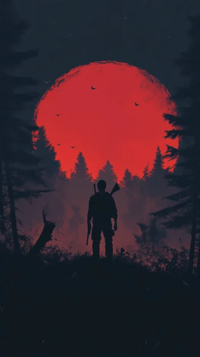 Last of Us 2 Minimalist Wallpaper