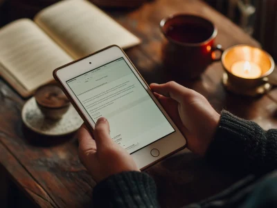 iPad Mockup in Hands