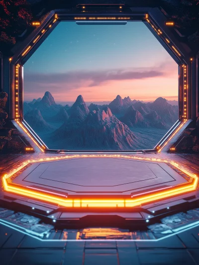 Futuristic Stage Design