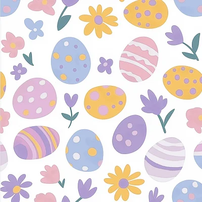 Playful Easter Pattern