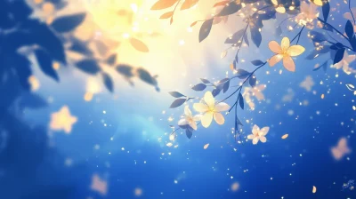 Blooming in Golden Light