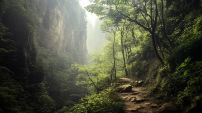 Zhangjiajie Forest Path