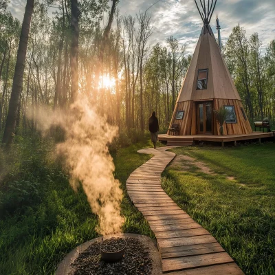 Healing Shrine in Nature