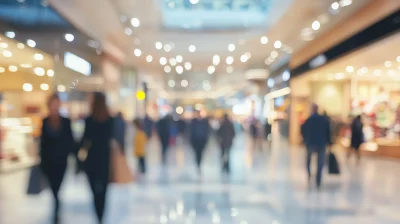 Busy Shopping Mall