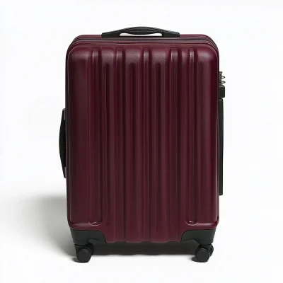 Burgundy Hard Suitcase