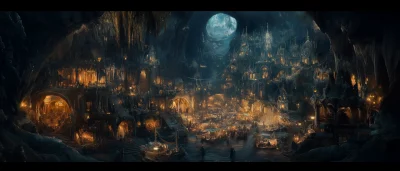 Underdark City Panorama