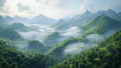 Serene Mountain Landscape